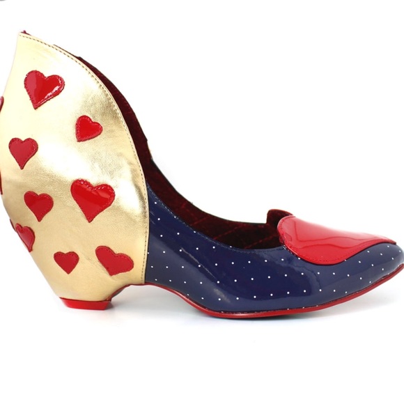 navy irregular choice shoes